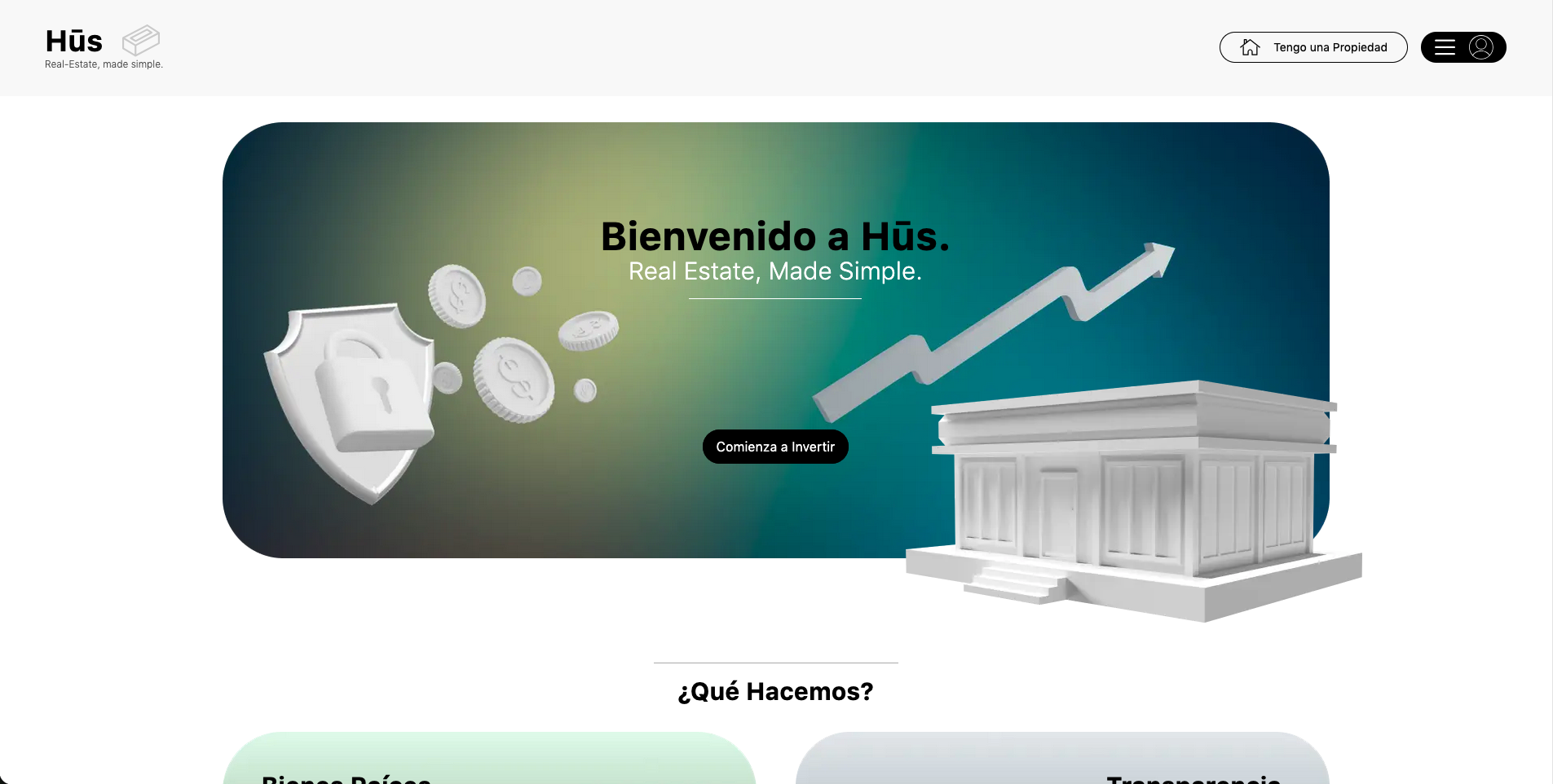 Hus Website cover